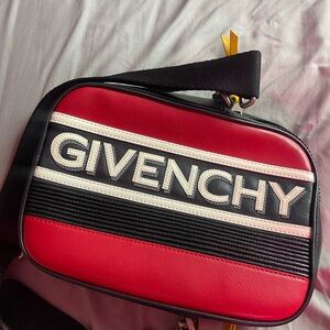Givenchy Red and Black Men's Bag
